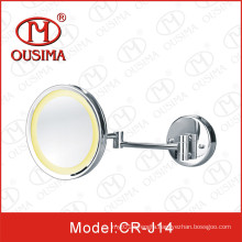 Wall Mounted Bathroom Makeup Mirror with LED Light